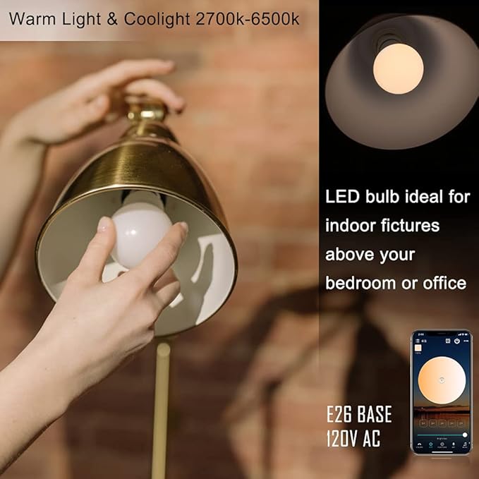 YHW Surplife App Smart WiFi Light Bulb-9W