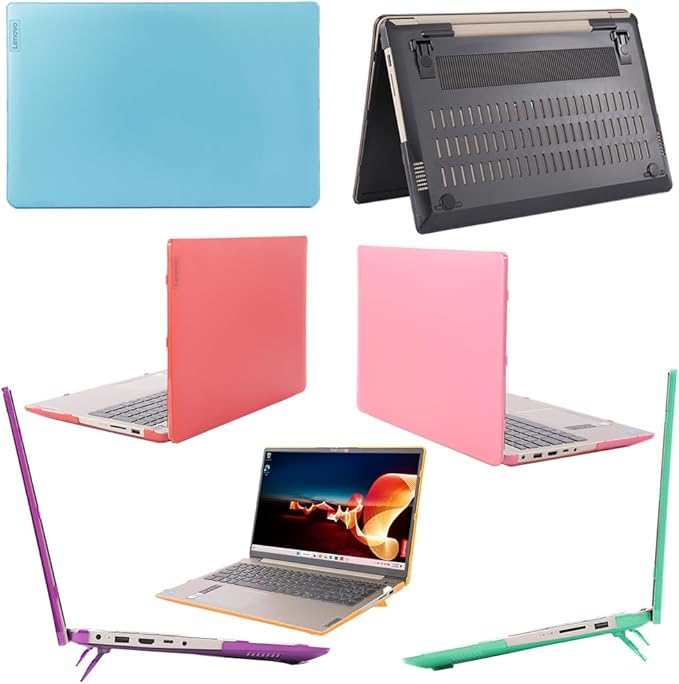 mCover Case Compatible ONLY for 2022-2024 15" Lenovo IdeaPad 3 (15ADA6 / 15ALC6 / 15ABA7 / 15ITL6 / 15IAU7) Series Windows Laptop Computers (NOT Fitting Any Other Models) - Blue