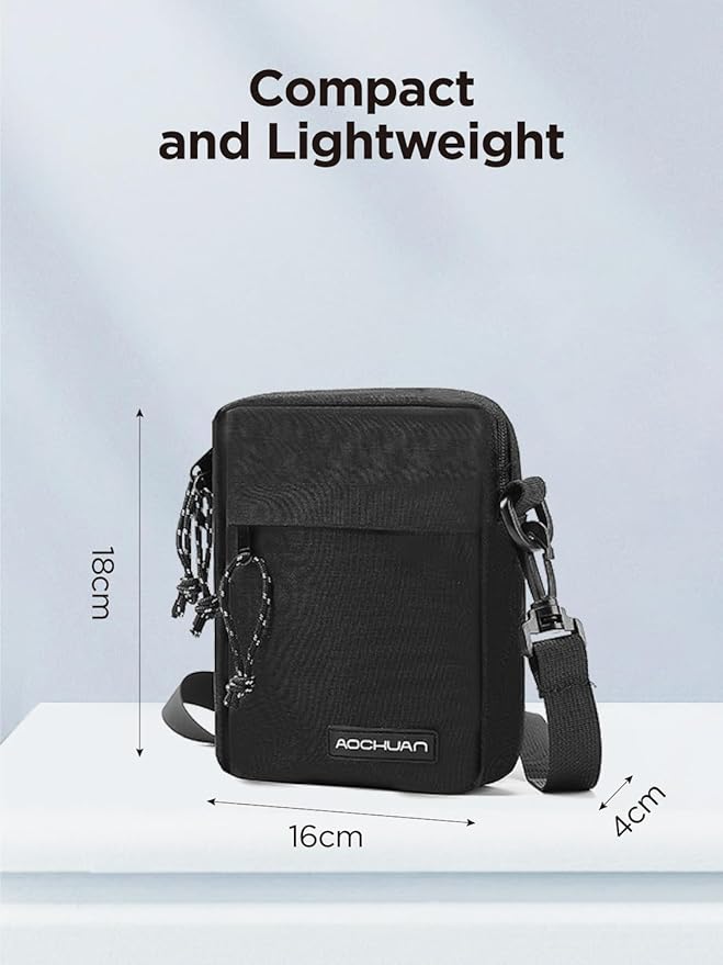AOCHUAN 3-Axis Gimbal Stabilizer for Smartphone Smart X2 Black Kit & B10 Storage Bag & E10 Extension Rod