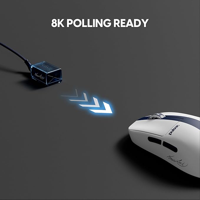 Pulsar Gaming Gears X2 Crazylight Wireless Gaming Mouse, Ultra Lightweight 1.27 oz (36g), Optical Switch, 32000 DPI, 750 IPS, XS-1 Sensor, 8k Compatible (Mini, Bruce Lee 85th Edition)