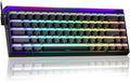 AULA Hero 68 HE 60% Gaming Keyboard Wired, Hall Effect Magnetic Switch Keyboard with 8K Hz Polling Rate, Side Printed PBT Keycaps, RGB Backlit Light Box, Customizable Web Software for PC/Mac Gamers