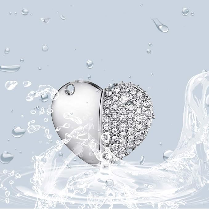 USB Flash Drive, 8GB / 16GB / 32GB / 64GB USB2.0 USB Memory Stick Date Storage Pendrive Thumb Drives(64GB,Silver)