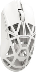 MK x WLMOUSE Beast X Mini Pro Wireless 8K Mouse with Solid Sides (OM Optical, White)