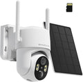 HOSAFE.COM Wireless Security Camera Outdoor, 360° PTZ Remote Cameras for Home Security Solar Powered, 2K 3MP Surveillance & Security Cameras, Free Cloud Storage(Need Apply)