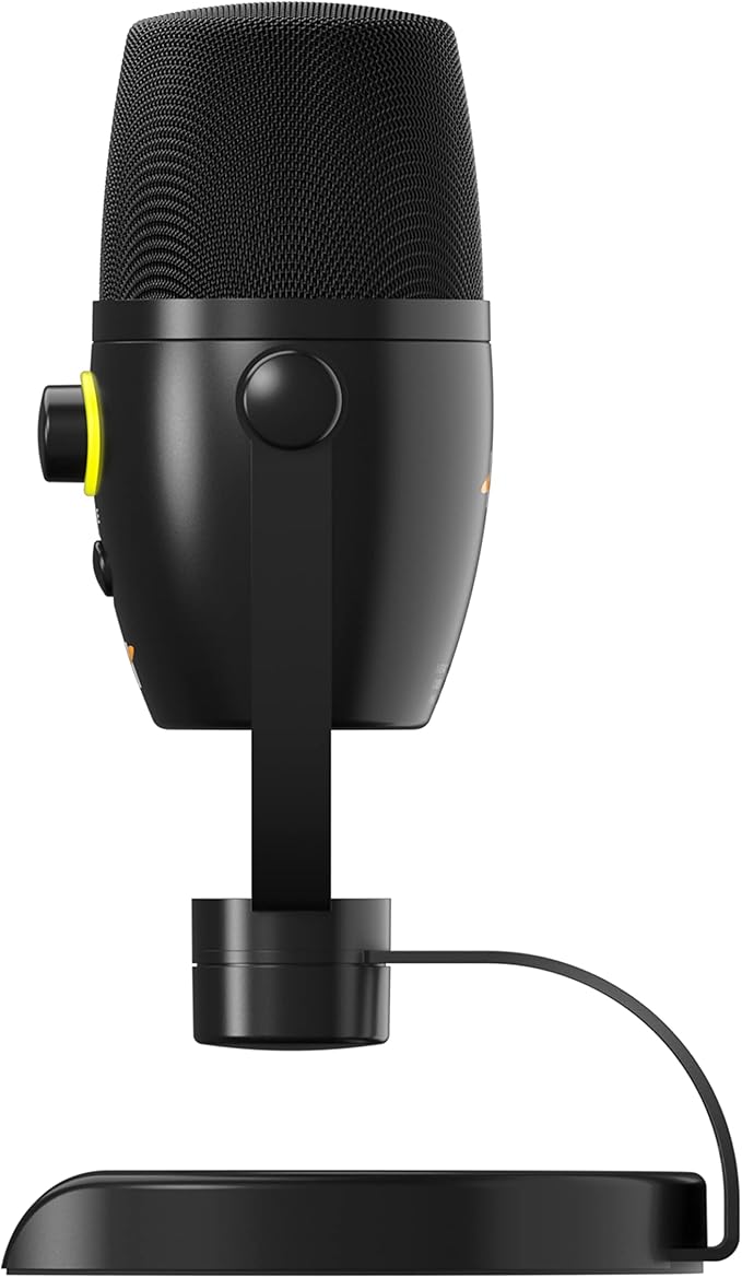 NEAT Microphones Neat Bumblebee II - Professional Cardioid Directional USB Condenser Microphone with 24 bit/96 kHz Digital Audio for Recording, Streaming, Podcasting, and Gaming - Black