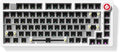 CORBOBO LEOBOG Hi75C Upgraded Wired Mechanical Keyboard Kit – Aluminum Alloy Gasket Mount 75% Barebones DIY Base with Hot Swap, RGB Backlighting & Volume Knob – Enhanced Custom Gaming Keyboard Build