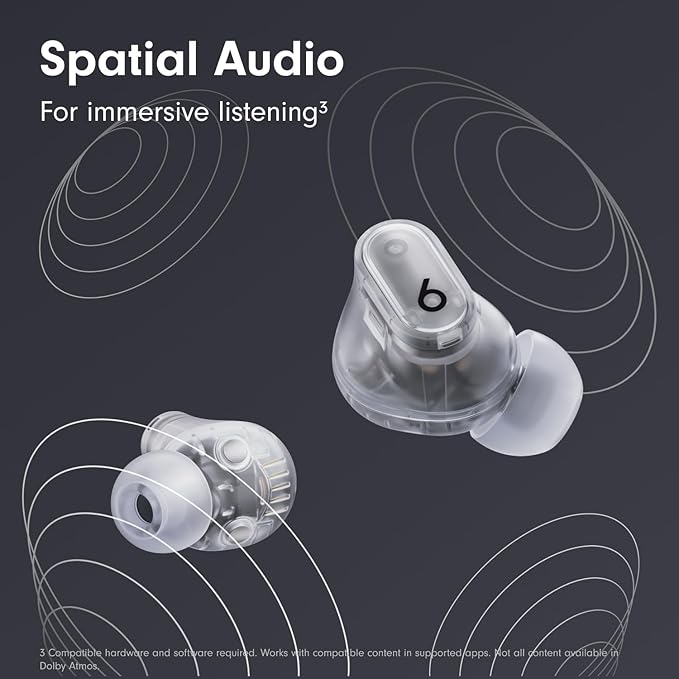 Beats Studio Buds + - Transparent with AppleCare+ (2 Years)