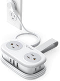 Cruise Approved Travel Power Strip, ORICO 4 Outlets 3 USB Ports (1 USB C) with 4FT Wrapped Short Extension Cord, Compact Power Strip for Hotel Travel Essentials-AP3
