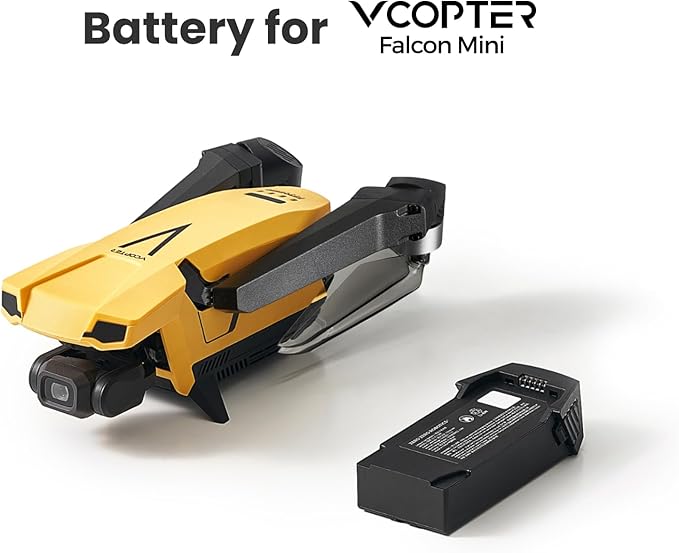 Falcon Mini Drone with an Extra Battery, 2 Battery for Max 68 Mins Flight Time (Combo)