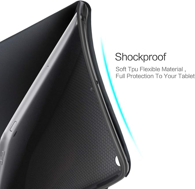 Vimorco IPad 9.7 2018/2017 Case, iPad Air 2, iPad Air Case, Soft TPU Back Cover, Bump Drop Resistance Folio Leather Case, Adjustable Stand Auto Wake/Sleep Smart Case (Constellation)