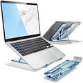 i-Blason Cosmo Laptop Stand, Adjustable Aluminum Alloy Laptop Riser Holder with Multi-Angle Stand Compatible with MacBook Pro/MacBook Air, 7-17.3" Laptops & Tablets (Ocean)