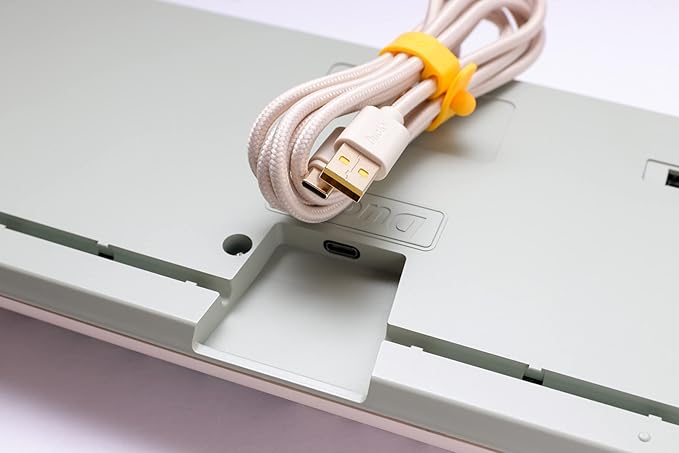 Ducky One 3 TKL Matcha 80% Mechanical Keyboard: Quack Mechanics Dampening, Hot-Swappable Cherry MX Silver Switches, High-Density PBT Tripleshot Keycaps, no RGB, US