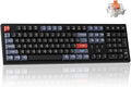 Keychron K10 Pro Wireless Custom Mechanical Keyboard, QMK Programmable Bluetooth 100% Layout with Silent Red Switch White Backlight Compatible with Mac Windows Linux