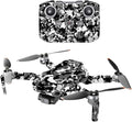 MightySkins Compatible with DJI Mini 2 Portable Drone - Black Modern Camo | Protective, Durable, and Unique Vinyl Decal wrap Cover | Easy to Apply and Change Styles | Made in The USA
