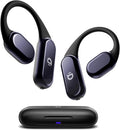 DEMICEA True Wireless Bone Conduction Earphones, OWS Open Ear Headphones with Earhooks, Bluetooth 5.3, Up to 60H Playtime with Case, IP68, AAC/SBC, for Cycling Yoga Workouts