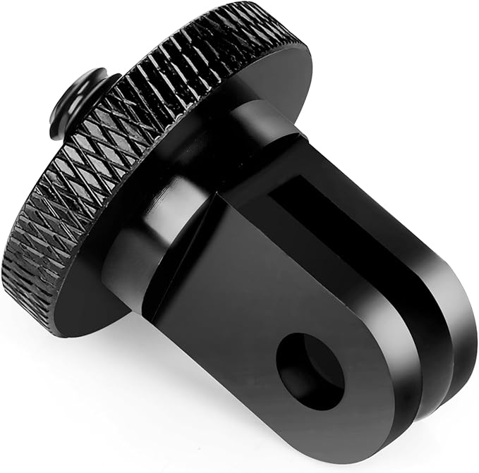 Tripod Mount Adapter for Gopro, Camera 1/4”-20 Tripod Mount for Insta 360/Gopro Hero/Sony Xiaomi yi Sjcam Action Cameras and Other Standard 1/4 Accessories