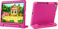 New Kids Case for iPad Pro 12.9 Case Super Protection iPad Pro 12.9 inch 6th 5th 4th 3th Cover with Pencil Holder and Handle Stand for iPad Pro 12.9 2022 2021 2020 2018 Rose Red