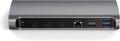 Satechi 11 in 1 Thunderbolt 4 USB C Docking Station, 100W Charging, Dual 4K/60Hz displays, 3 Thunderbolt Ports, 3 USB-A 3.2 Ports, USB-A 2.0 Port, SD Card Reader for MacBook Air/Pro, Mac/Windows