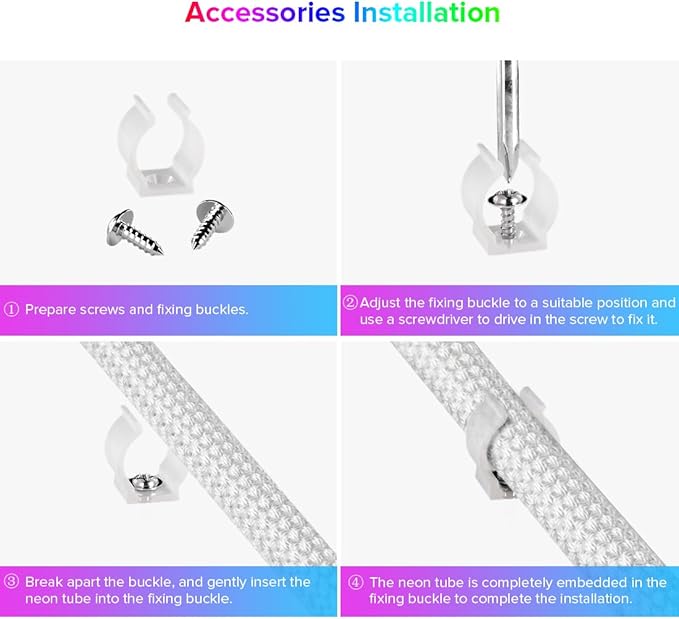 BTF-LIGHTING 3.2FT WS2811 WS2812B IC RGB DC5V 360 Degree Round Reticulate Pattern Chasing Color Neon LED Strip Flexible Nylon Silicone IP67 Waterproof Dream Color Rope Light(No Adapter or Controller)