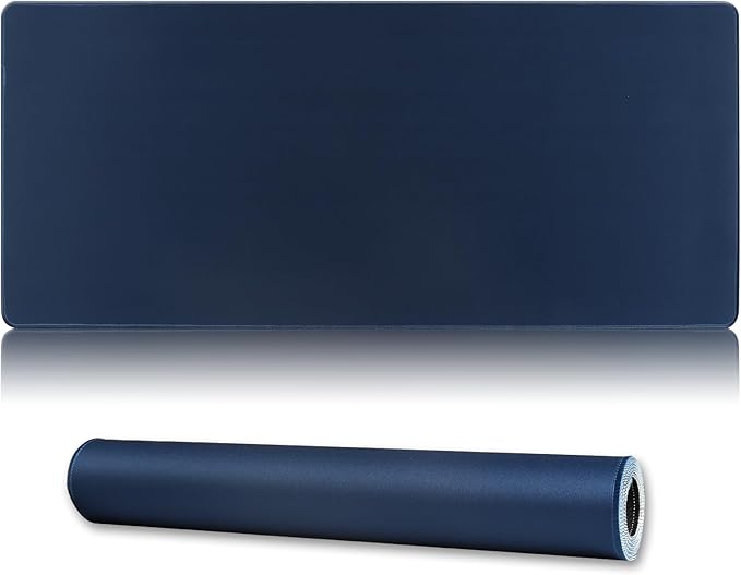 XXL Gaming Mouse Pad 35.4x15.7 Professional Large Mouse Pad & Computer Game Mouse Mat-90x40 Darkblueus