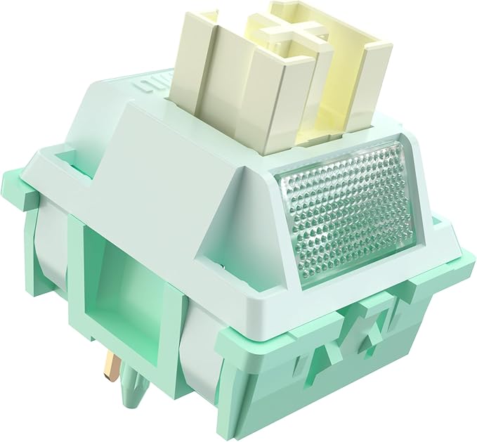 Zjmehty Outemu (Gaote) Pomelo Silent Switches, 35gf Pre Lubed Dustproof Tactile Switches (90pcs)