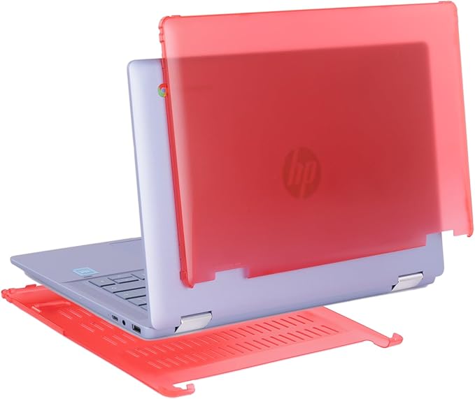 mCover Hard Case ONLY Compatible for 2024~2025 14" HP Chromebook x360 14B-CD0000 Series Laptop Computers (NOT Fitting Any Other HP Chromebook & Windows Notebook PC)- Blue
