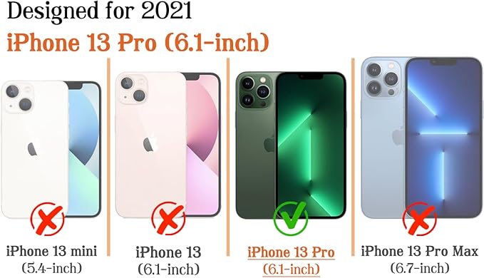 Magnetic for iPhone 13 Pro Case Cute Curved Stripes Phone Case, Shockproof Slim TPU and Hard PC Protective Phone Cover Compatible with MagSafe Designed for Women Girls,Green
