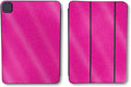 Glossy Glitter Skin Compatible with Apple Smart Folio for iPad Pro 11-inch (M4/M5) 2025 - Solid Hot Pink - Premium 3M Vinyl Protective Wrap Decal Cover | Crafted in The USA by MightySkins