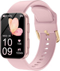 MorePro Health Fitness Tracker for Women Men, 24/7 Heart Rate Blood Pressure & Oxygen Monitoring, Sleep Tracker, 120+ Sport Modes Smart Watch, IP68 Waterproof, 2 Bands, Compatible Android iOS