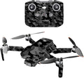 MightySkins Compatible with DJI Mini 2 Portable Drone - Black Camo | Protective, Durable, and Unique Vinyl Decal wrap Cover | Easy to Apply, Remove, and Change Styles | Made in The USA
