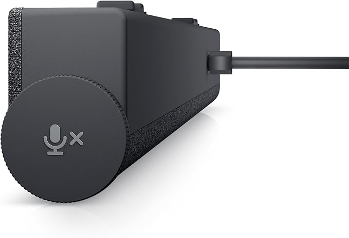 Dell Slim Conferencing Soundbar for Monitor – SB522A - Magnetic, Mute Microphone, Call Answer/end, Zoom Certification, Microsoft Teams Certified