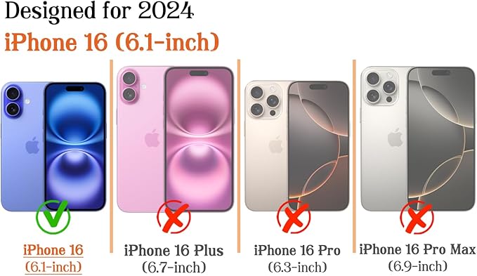 Magnetic for iPhone 16 Case Cute Stripes Phone Case, Shockproof Slim TPU and Hard PC Protective Phone Cover Compatible with MagSafe Designed for Women Girls,Retro Wave