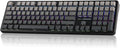 MechLands Aula F108 100% Wireless Gaming Keyboard, Full Size Custom Gasket Mechanical Keyboard, 4000mAh Battery, Programmable 108 Keys, Hot-Swappable, for Win/Mac (Black Gradient)