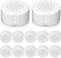 12 Pcs Voice Recorder for Stuffed Animal, Sound Recorder Music Recordable Sound Module Recording Device Record Custom Message for Plush Toy Doll Stuffed Bear Pillow, Battery Included (20 Second)