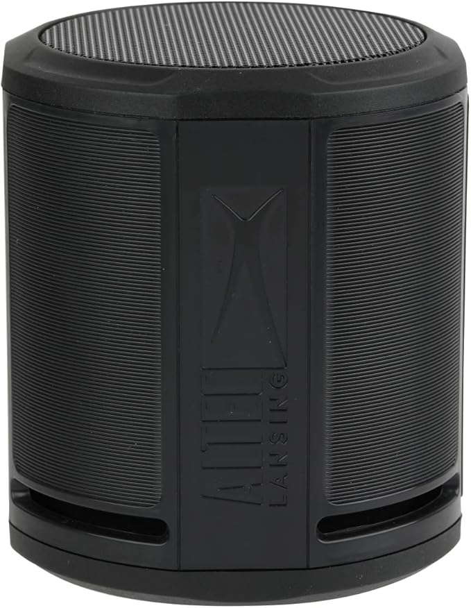 Altec Lansing HydraMicro - Waterproof Bluetooth Speaker, Lightweight & Portable Speaker for Travel & Outdoor Use, Black