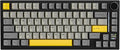 ATTACK SHARK X820 Ultra 75% Wireless Gaming Mechanical Keyboard Hot-Swappable Gasket Mount RGB Backlit BT/2.4G/Wired Custom Keyboard with Smart TFT Display&Knob QMK Driver-Star Black&Shark Switch