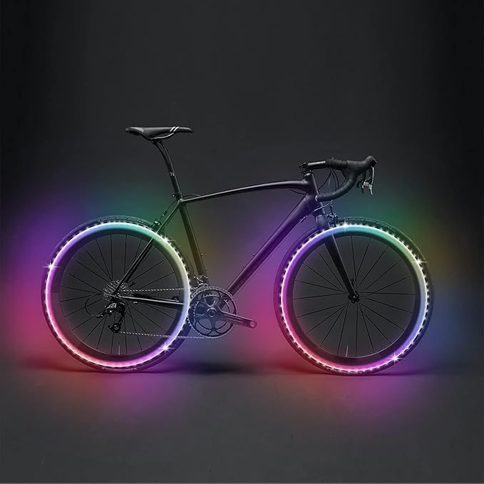 L8star Battery Powered Led Strip Lights, 2x6.56Ft (13Ft),Two Sets of Strip Light with 4 AA Battery Box/USB RGB LED Lights, Remote and APP Control