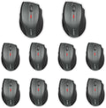 E-YOOSO Wireless Mouse for Laptop, Portable Optical Computer Mouse, 6 Buttons, Cordless 2.4GHz with USB Receiver, 5-Level 4800 DPI, 18 Months Battery Life for PC Chromebook Windows Mac