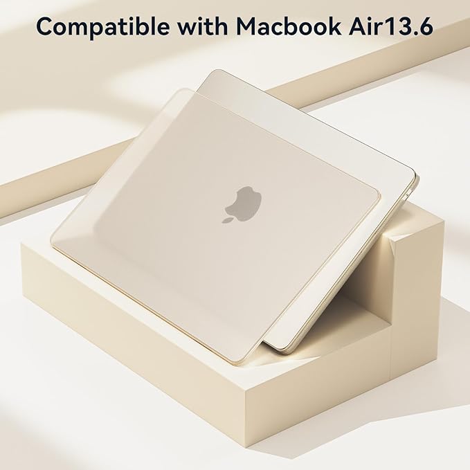 BlueSwan for MacBook Air 13 inch Case, M5 M4 M3 M2 2026-2022 A3449 A3240 A3113 A2681, 100% Match Official Color, Scratch Resistant, Easy to Snap on, Air 13.6 Hard Shell Protective Laptop Cover