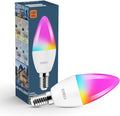 OHLUX Smart Candelabra Led Light Bulbs, E12 Base Led Bulb 5W 40 Watt Equivalent WiFi Candle Small Bulbs Compatible with Alexa/Google Assistant, Color Change Alexa Light Bulbs 2.4GHz WiFi Only,1 Pack