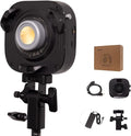 Amaran Halo 60x 63W Bi-Color COB Monolight – 3,270 Lux, CRI 96+, CCT 2,700K - 6,500K, 28dBA Quiet,Dual AC/USB-C Power, App Control, Bowens Mount Continuous Light for Studio/Streaming/Location Shooting