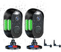 LETSCEE Cameras for Home Security Outdoor Indoor,Security Cameras Wireless Outdoor Battery Rechargeable WiFi,2K Night Vision, Motion Detection,No Month fee SD Card/Cloud Storage,Weather Proof
