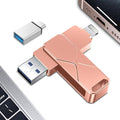256GB USB Flash Drive High-Speed Thumb Drive- Portable Jump Drive for Data Storage, Backup, and File Transfer for PC Laptop Desktop (Rose, 256)