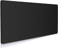 XXL Professional Large Mouse Pad & Computer Game Mouse Mat (35.4x15.7x0.12IN, 90x40 Black)