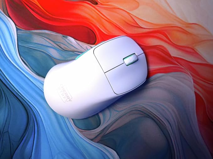M64 Wireless | Ultra Light Ergonomic Gaming Mouse (M64, White)