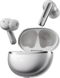 QCY MeloBuds N70 Aadptive Hybrid Active Noise Cancelling Wireless Earbuds, Bluetooth 6.0 with 6 Mics Clear Call, LDAC Hi-Res Audio, 50H Playtime, Wireless Charging, IPX5 Waterproof