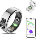 Smart Ring Women, Smart Ring Men Fitness Tracker with Heart Rate, Blood Oxygen, Sleep Monitoring, Step Counting, IP68 Waterproof for iPhone and Android (#9)