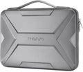 MOSISO 15-16 inch Laptop Hard Case, 15.6 inch Waterproof Shockproof Computer Bag Compatible with MacBook HP Dell,Artistic Geometric EVA Carrying Sleeve Laptop Case Hard Shell with Handle, Gray