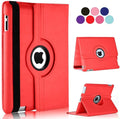 Vultic Rotating Case for iPad mini 7 (A17 Pro) 2024 / iPad mini 6 2021 [8.3-inch], 360 Degree Stand [Auto Sleep/Wake] Folio PU Leather Smart Cover (Red)