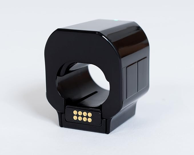 Ring - Black Wearable Wireless Mouse and Air Gesture Presenter - 3D Wireless Ring Mouse for Gamers
